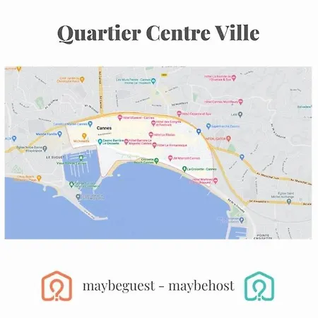 Apartment A031-beautiful For 6 - Close To The Cannes